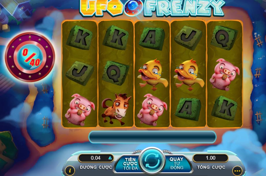 Huong dan cach choi UFO Frenzy slots